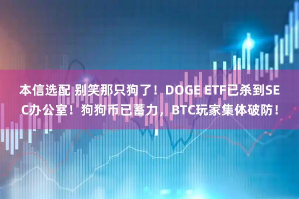 本信選配 別笑那只狗了！DOGE ETF已殺到SEC辦公室！狗狗幣已蓄力，BTC玩家集體破防！